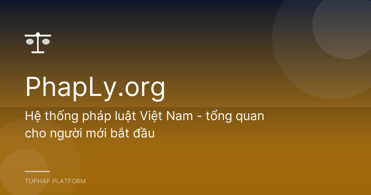 Hệ thống pháp luật Việt Nam - tổng quan cho người mới bắt đầu