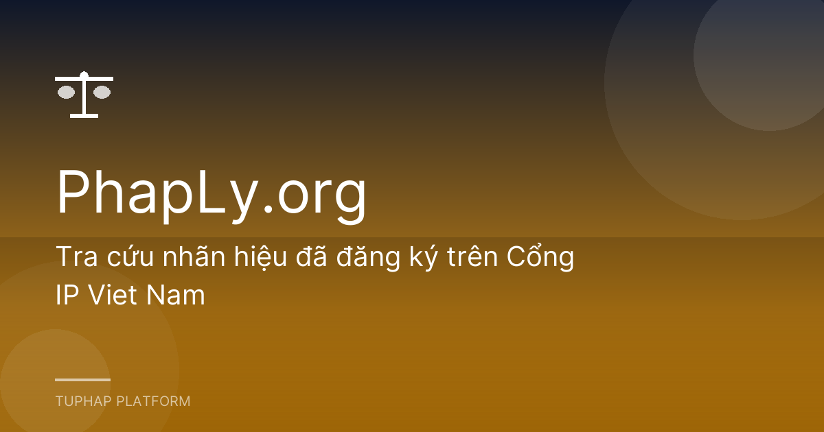 Tra cứu nhãn hiệu đã đăng ký trên Cổng IP Viet Nam